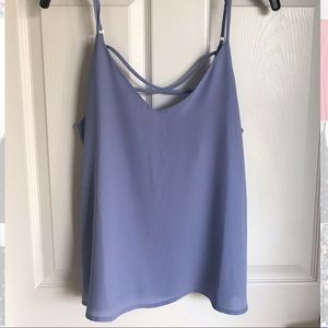 Periwinkle tank top